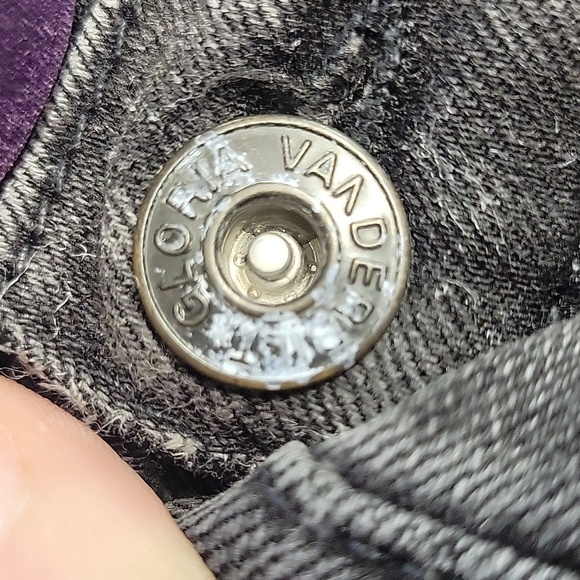 Gloria Vanderbilt Amanda 18W 40" Waist Charcoal Jeans 28" Inseam 16" Hem - Picture 13 of 13